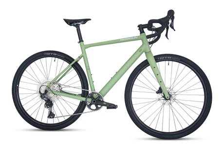 Serious Bikes Gravix Pro 1 grijs geel groen