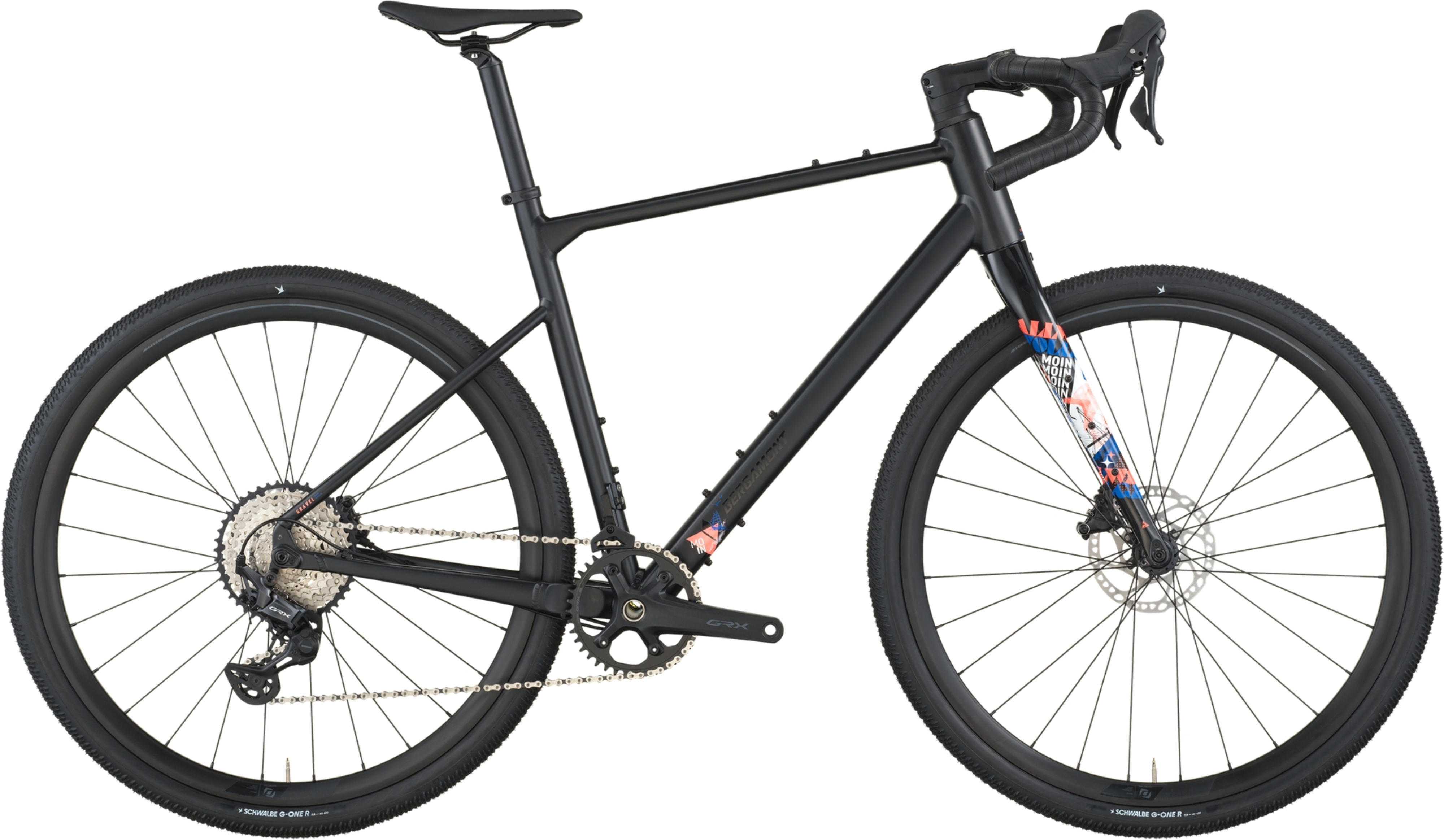 Bergamont Grandurance 20 mat zwart