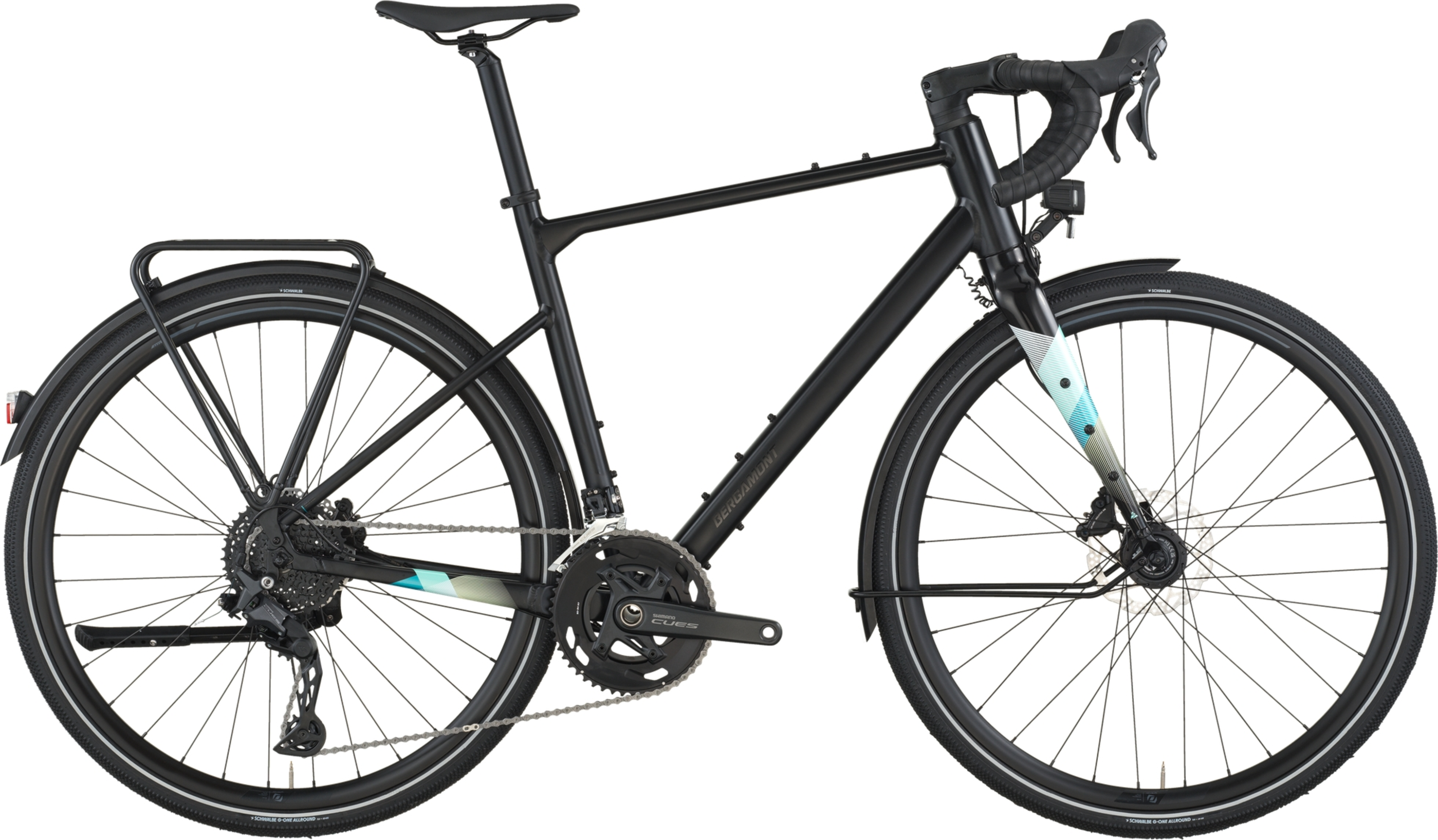 Bergamont Grandurance RD 30 mat zwart