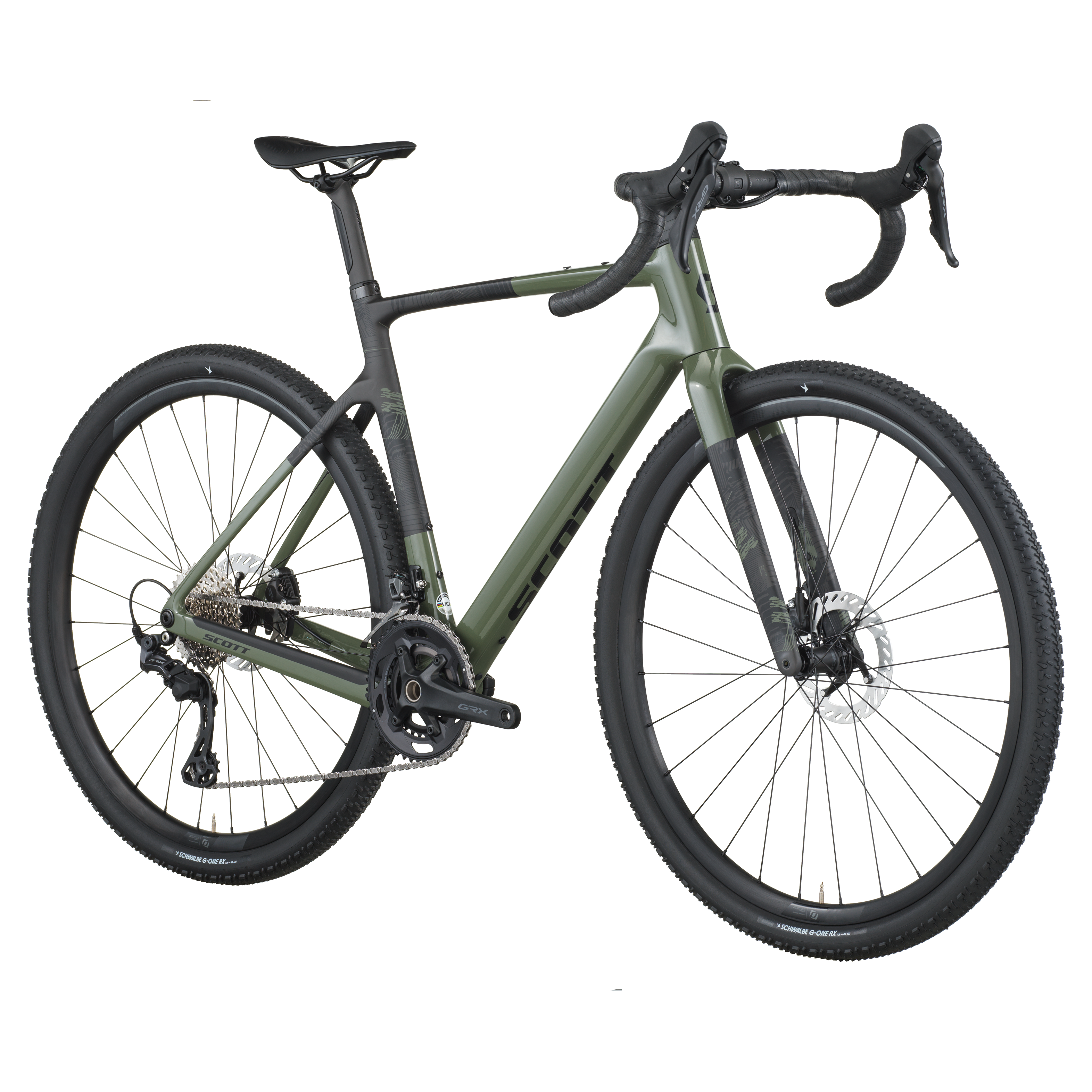 Scott Addict Gravel 40 wengé groen