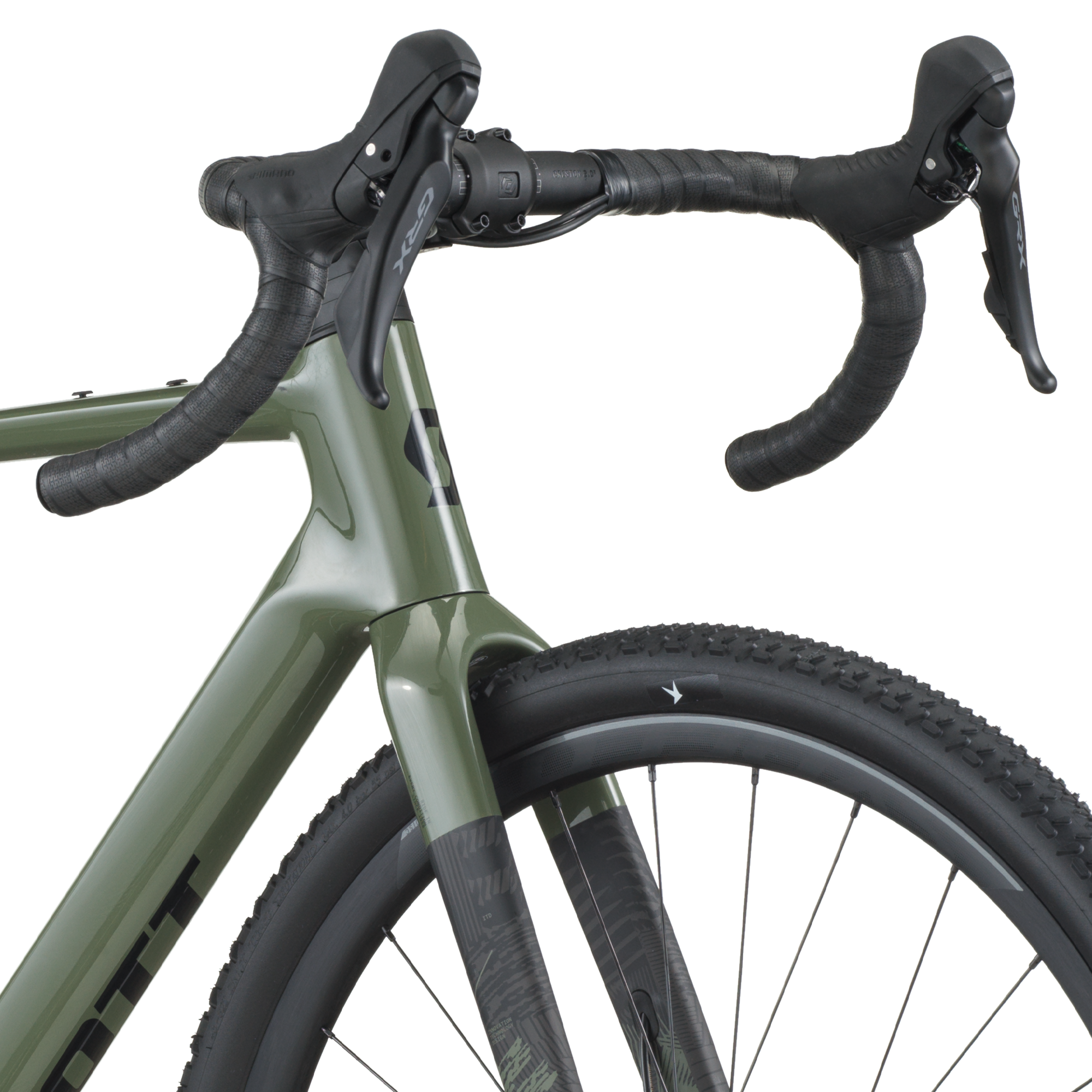 Scott Addict Gravel 40 wengé groen