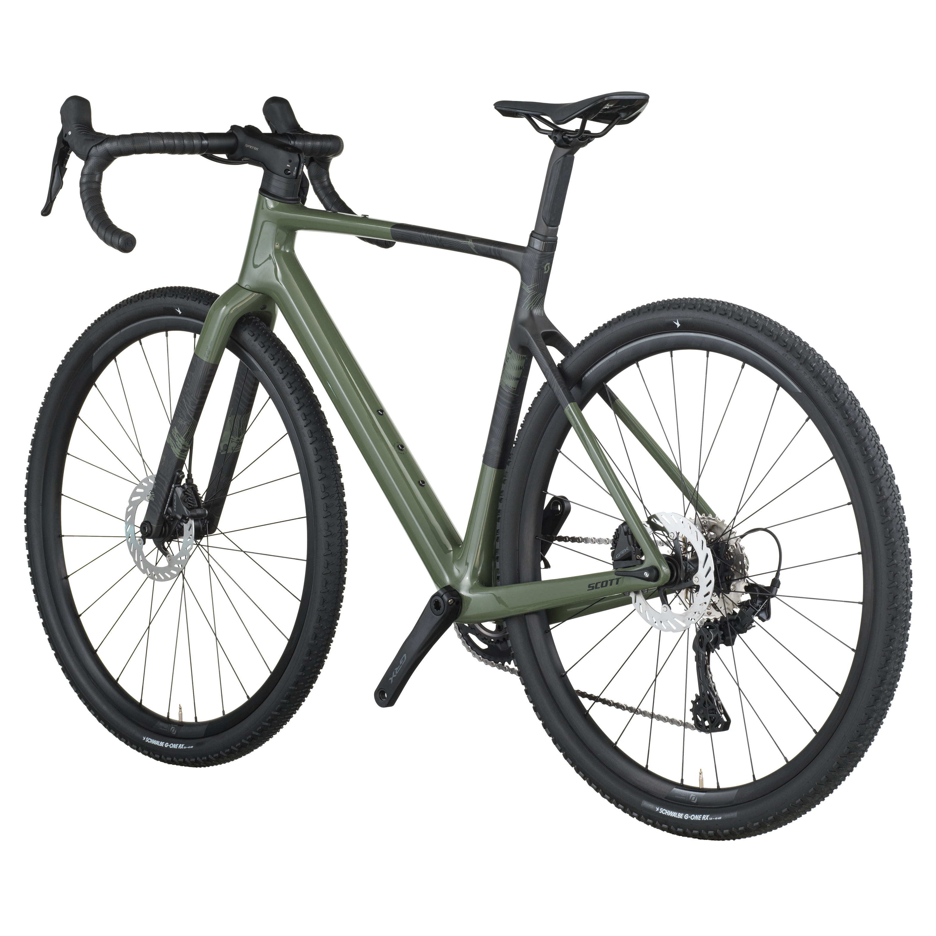 Scott Addict Gravel 40 wengé groen